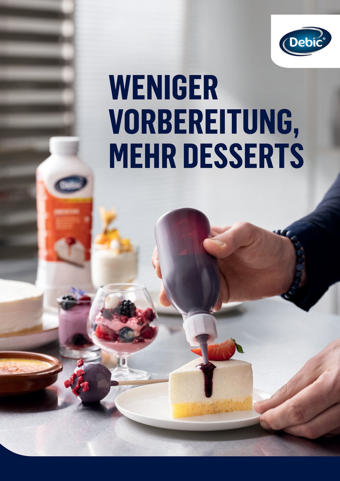 Weniger Vorbereitung, mehr Desserts